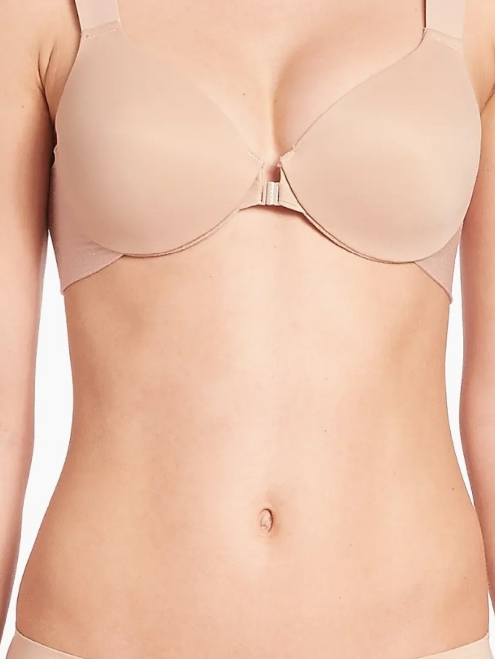 SPANX BRA-LLUJAH FULL COVERAGE UNDERWIRE BRA. SIZE 36DD.  NUDE/ TAN